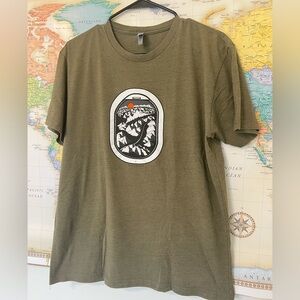 Colorado Green Mountains Tee Size L